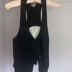 PEOPLE LIKE FRANK SIZE 2 woman’s black Vest in great condition